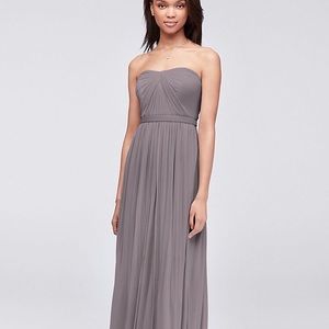 Versa Convertible Mesh Bridesmaids dress